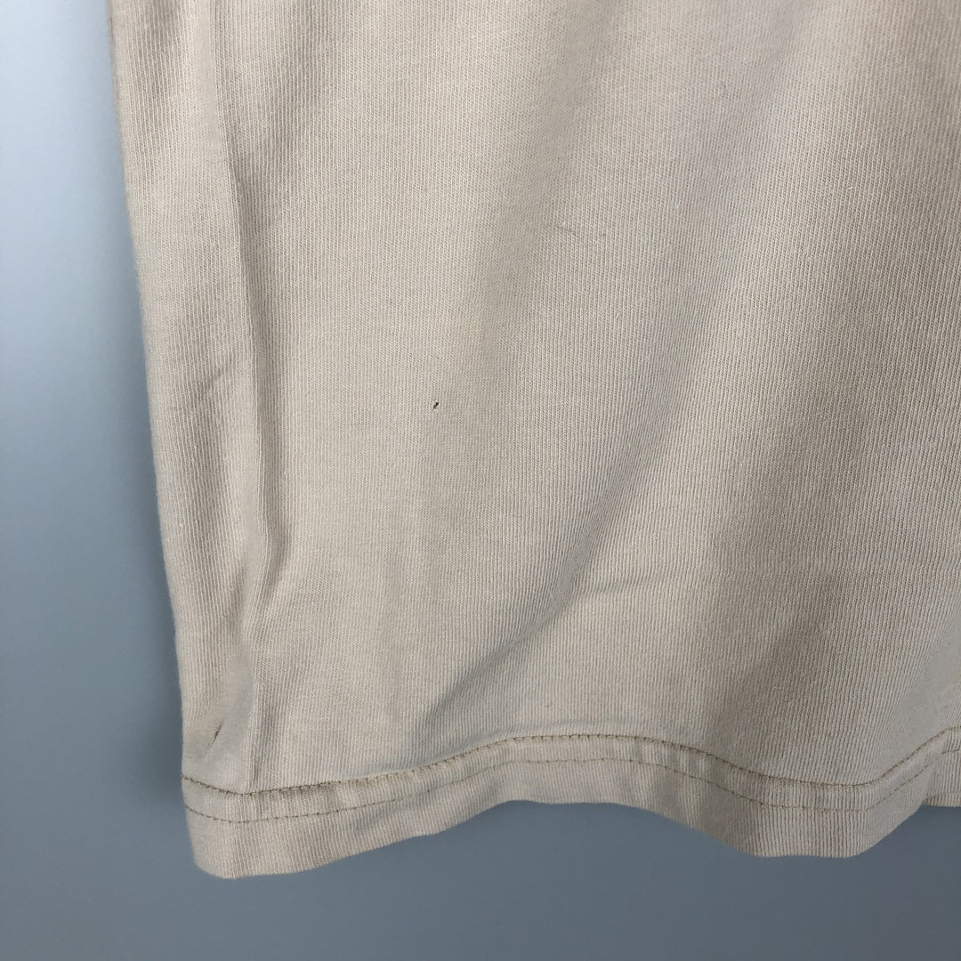 Patagonia Organic Cotton Long Sleeve T-Shirt, Men's Medium cotton Beige type Vintage Second Hand