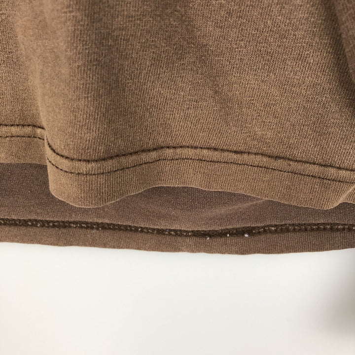 90s-00'S Anvil Long Sleeve T-Shirt, Men's XL cotton brown type Vintage Second Hand