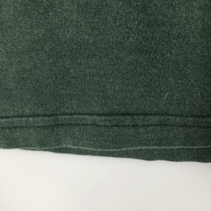Tommy Hilfiger long-sleeved T-shirt, men's XXL cotton Green type dark green Vintage Second Hand
