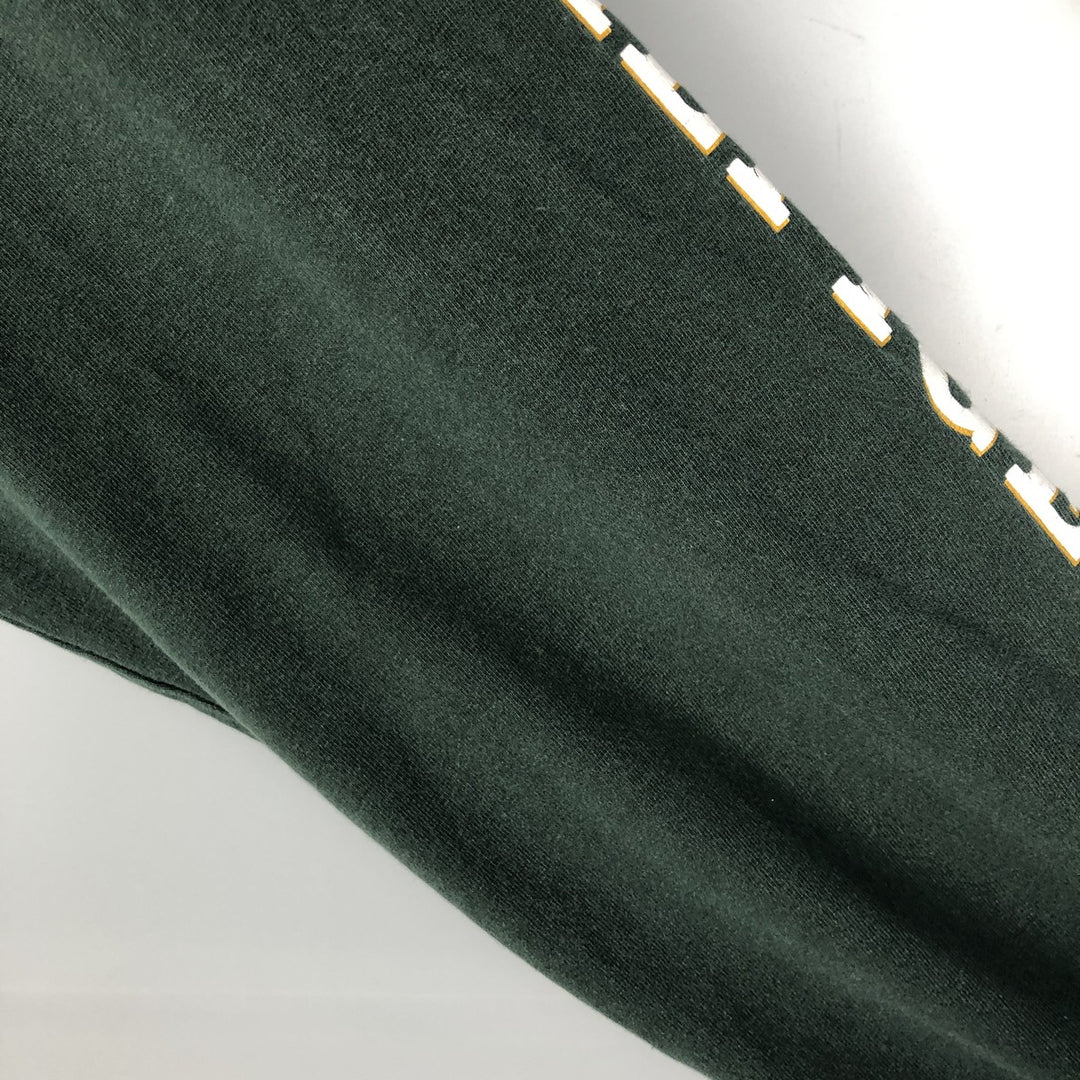 Tommy Hilfiger long-sleeved T-shirt, men's XXL cotton Green type dark green Vintage Second Hand