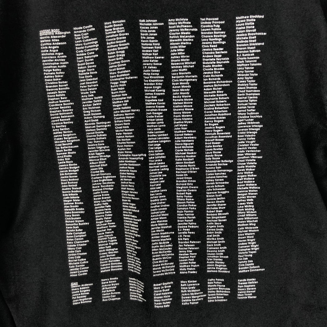 90'S SCREEN STARS Long Sleeve T-Shirt Made in USA Men's Size L Vintage cotton black type Vintage Second Hand