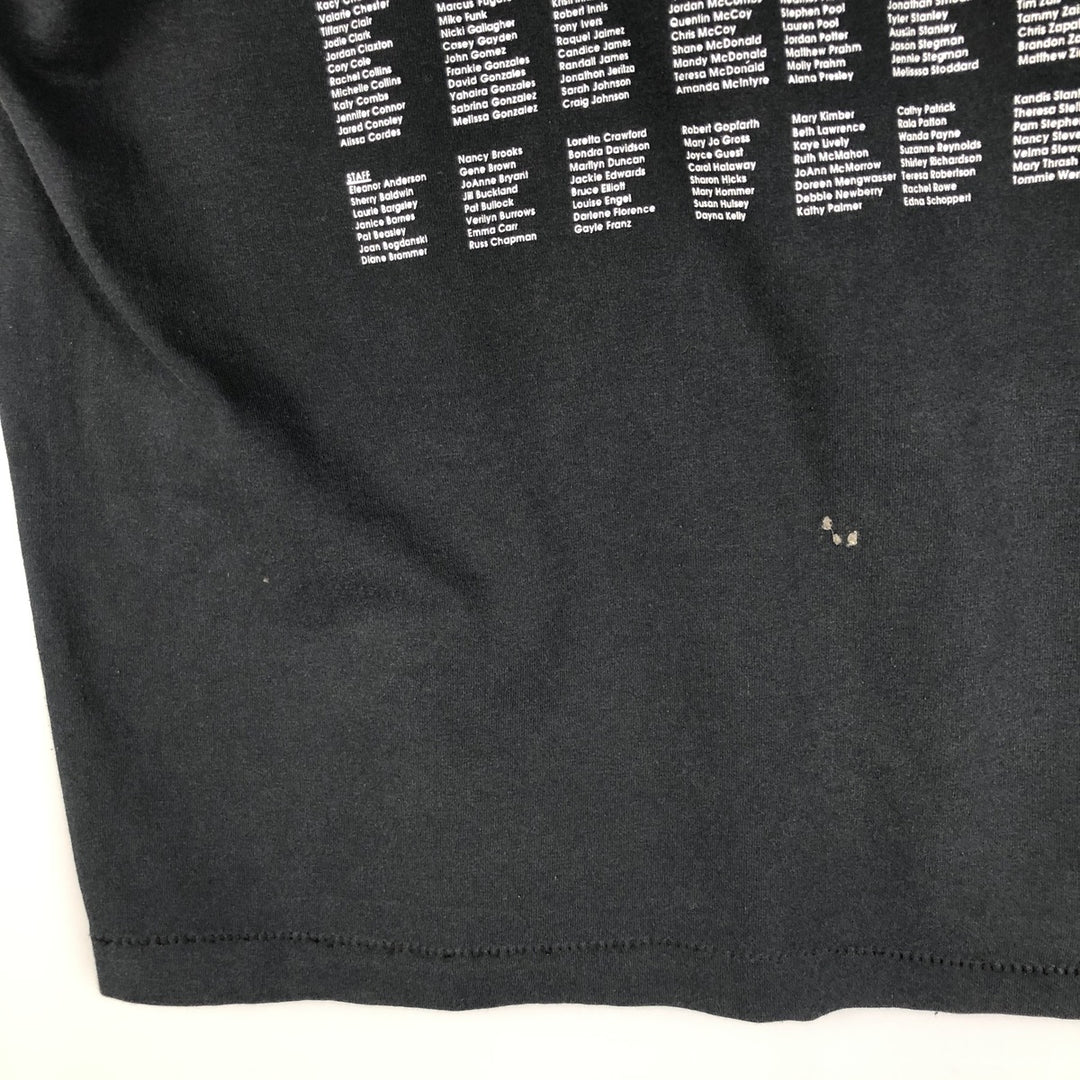 90'S SCREEN STARS Long Sleeve T-Shirt Made in USA Men's Size L Vintage cotton black type Vintage Second Hand