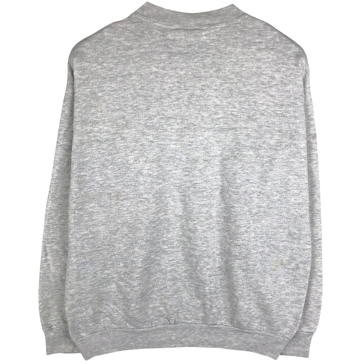 Vintage 90'S Lee printed sweatshirt, made in USA, size L for men unclear gray type Vintage Second Hand