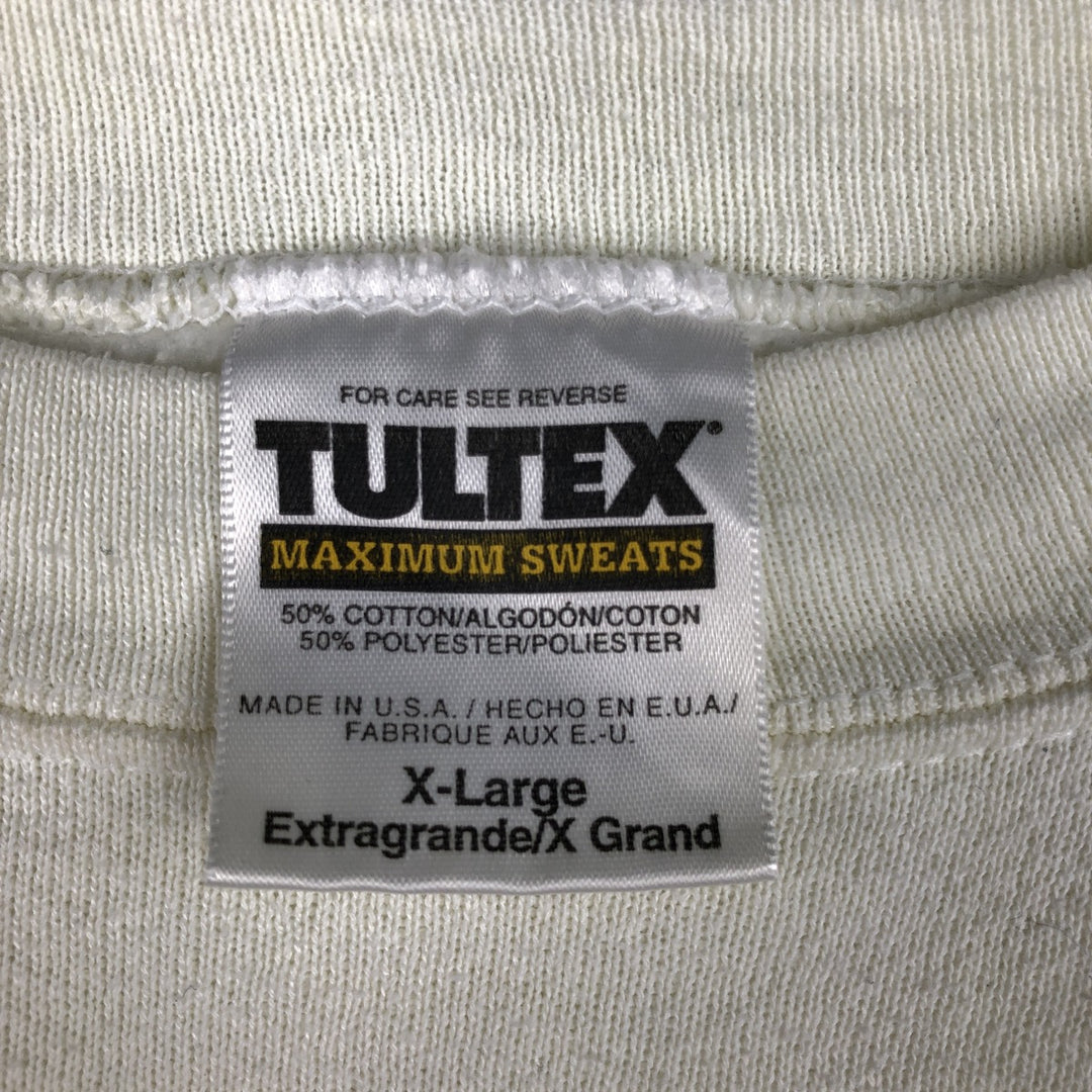 Vintage TULTEX USARMY printed sweatshirt, Made in USA, Men's XL cotton Mint green Vintage Second Hand