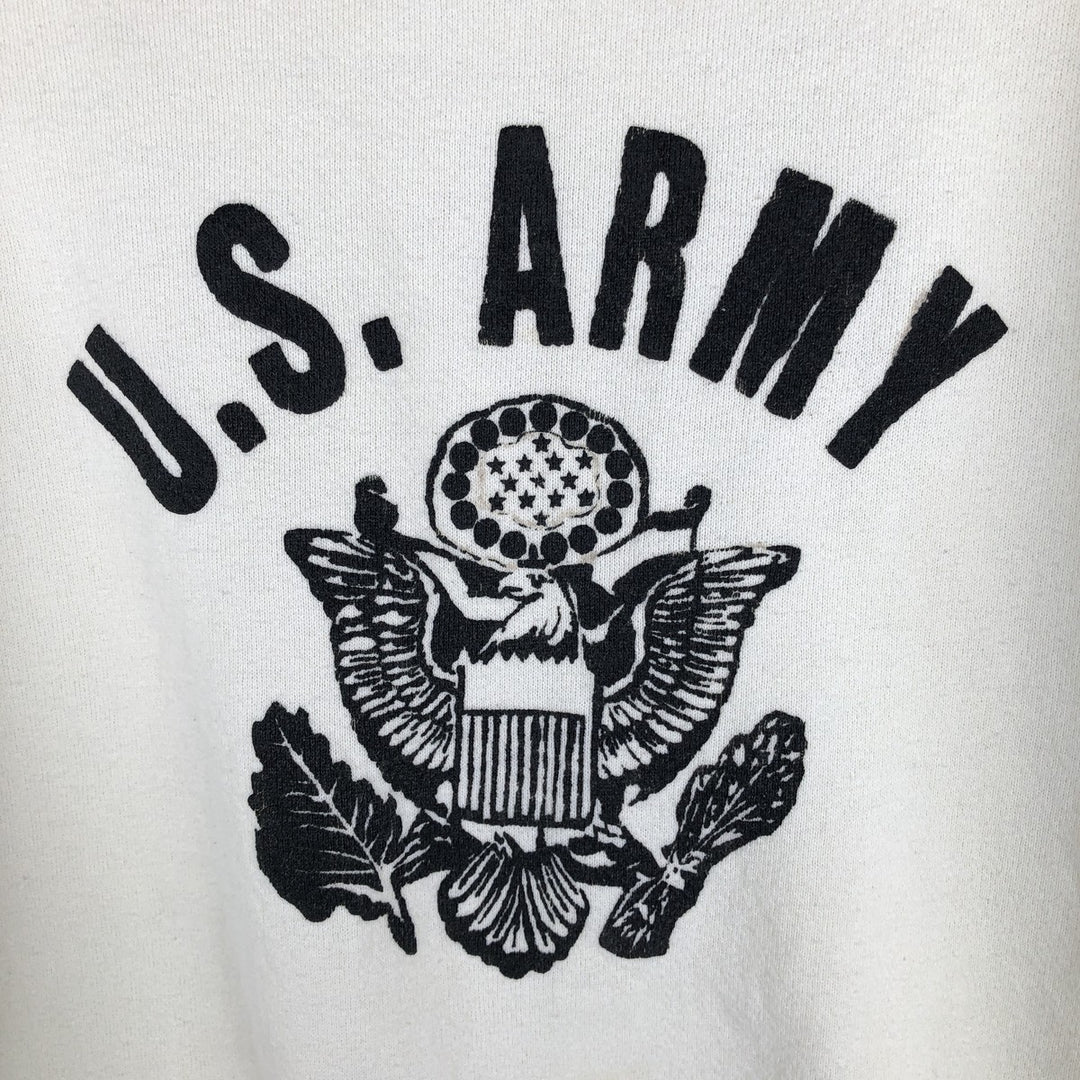Vintage TULTEX USARMY printed sweatshirt, Made in USA, Men's XL cotton Mint green Vintage Second Hand