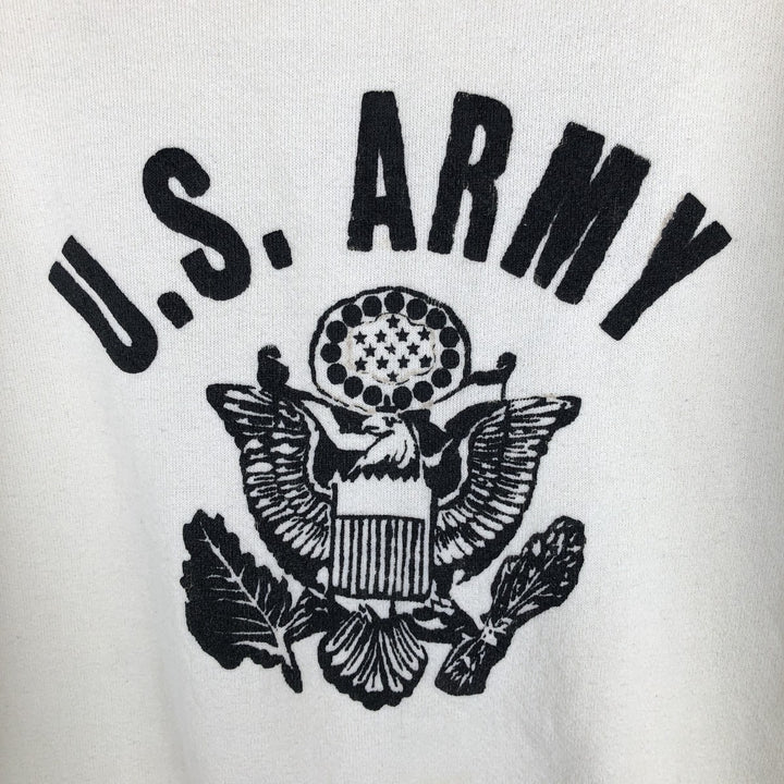 Vintage TULTEX USARMY printed sweatshirt, Made in USA, Men's XL cotton Mint green Vintage Second Hand