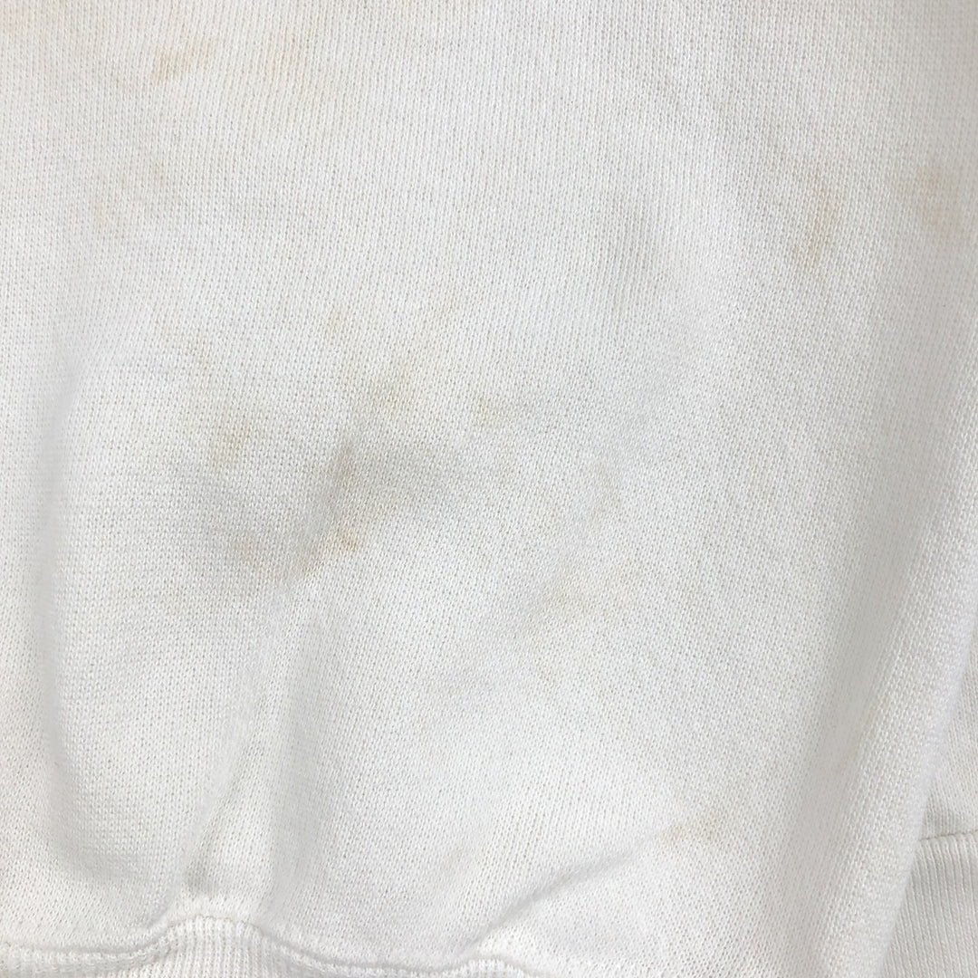 Vintage 90'S Jostens printed sweatshirt, made in the USA, men's size XL polyester white type Vintage Second Hand