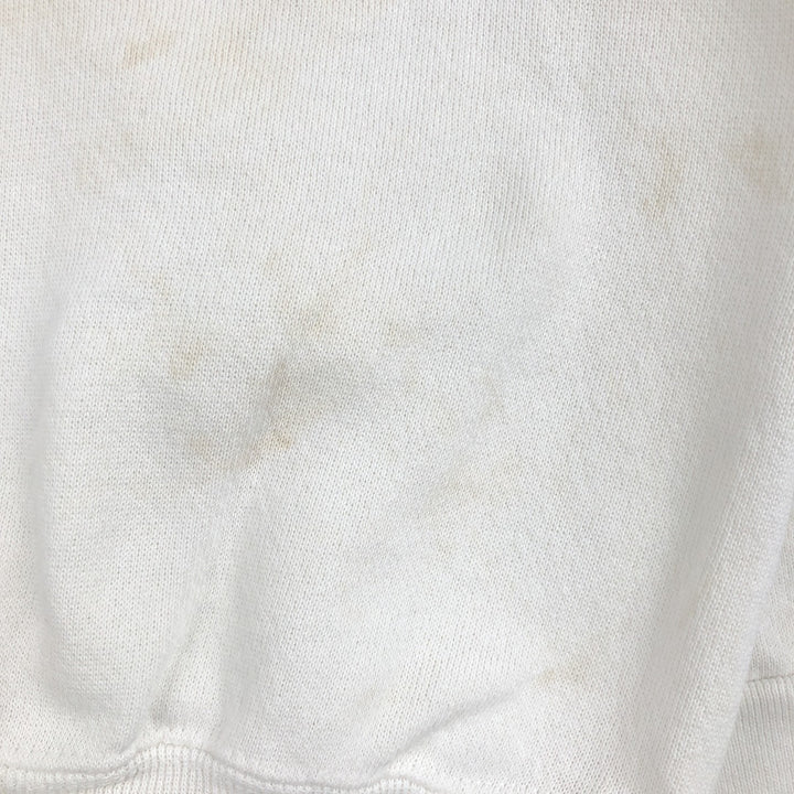Vintage 90'S Jostens printed sweatshirt, made in the USA, men's size XL polyester white type Vintage Second Hand