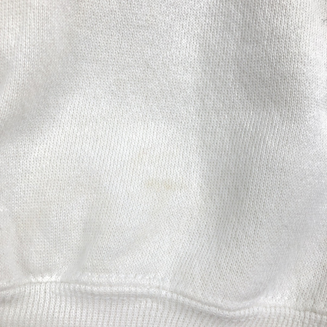 Vintage 90'S Jostens printed sweatshirt, made in the USA, men's size XL polyester white type Vintage Second Hand
