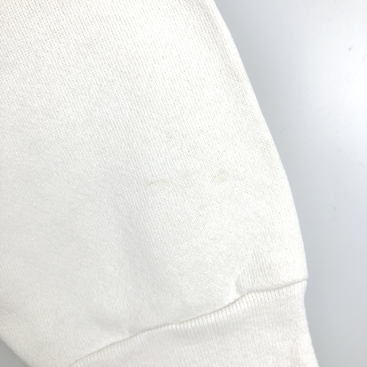 Vintage 90'S Jostens printed sweatshirt, made in the USA, men's size XL polyester white type Vintage Second Hand