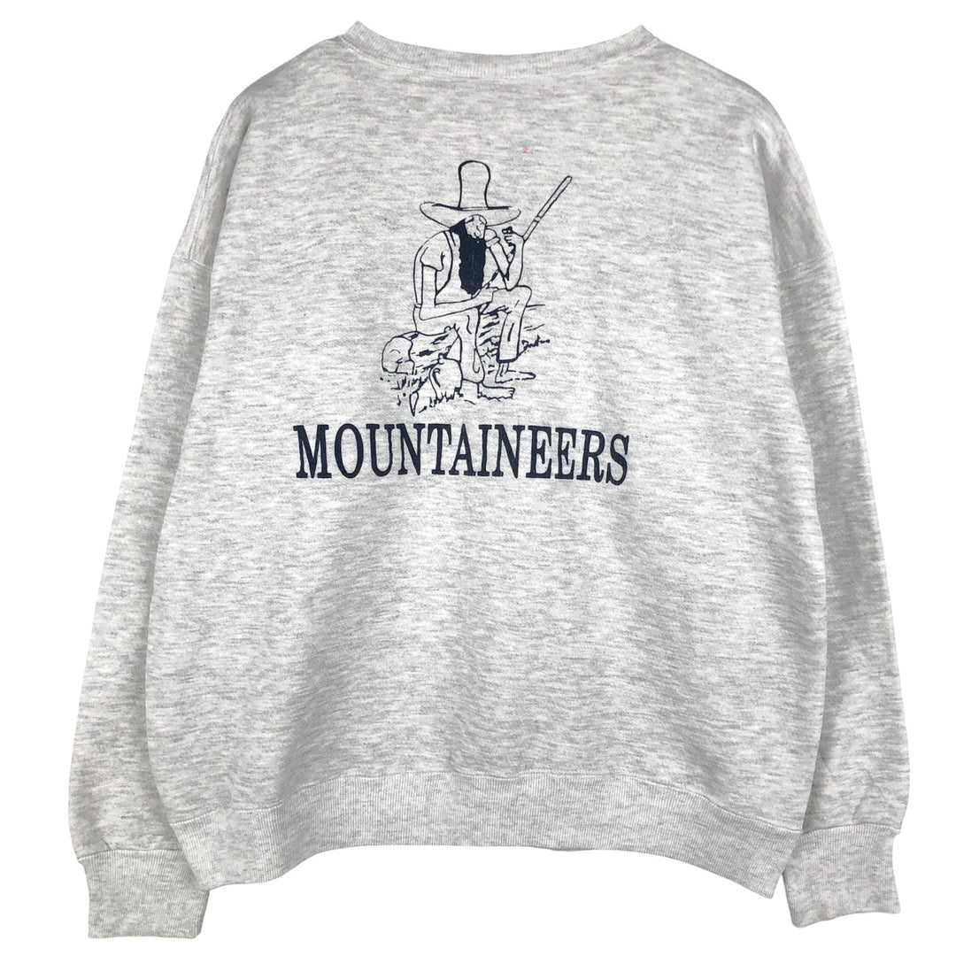 Vintage 90'S Lee printed sweatshirt, made in the USA, men's size XL cotton gray type Vintage Second Hand