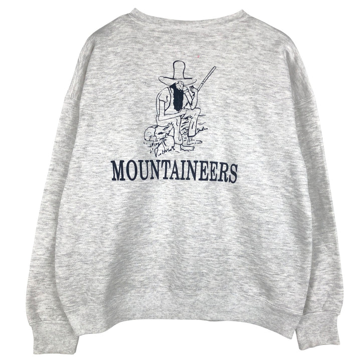 Vintage 90'S Lee printed sweatshirt, made in the USA, men's size XL cotton gray type Vintage Second Hand