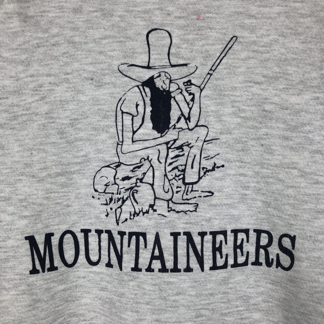 Vintage 90'S Lee printed sweatshirt, made in the USA, men's size XL cotton gray type Vintage Second Hand