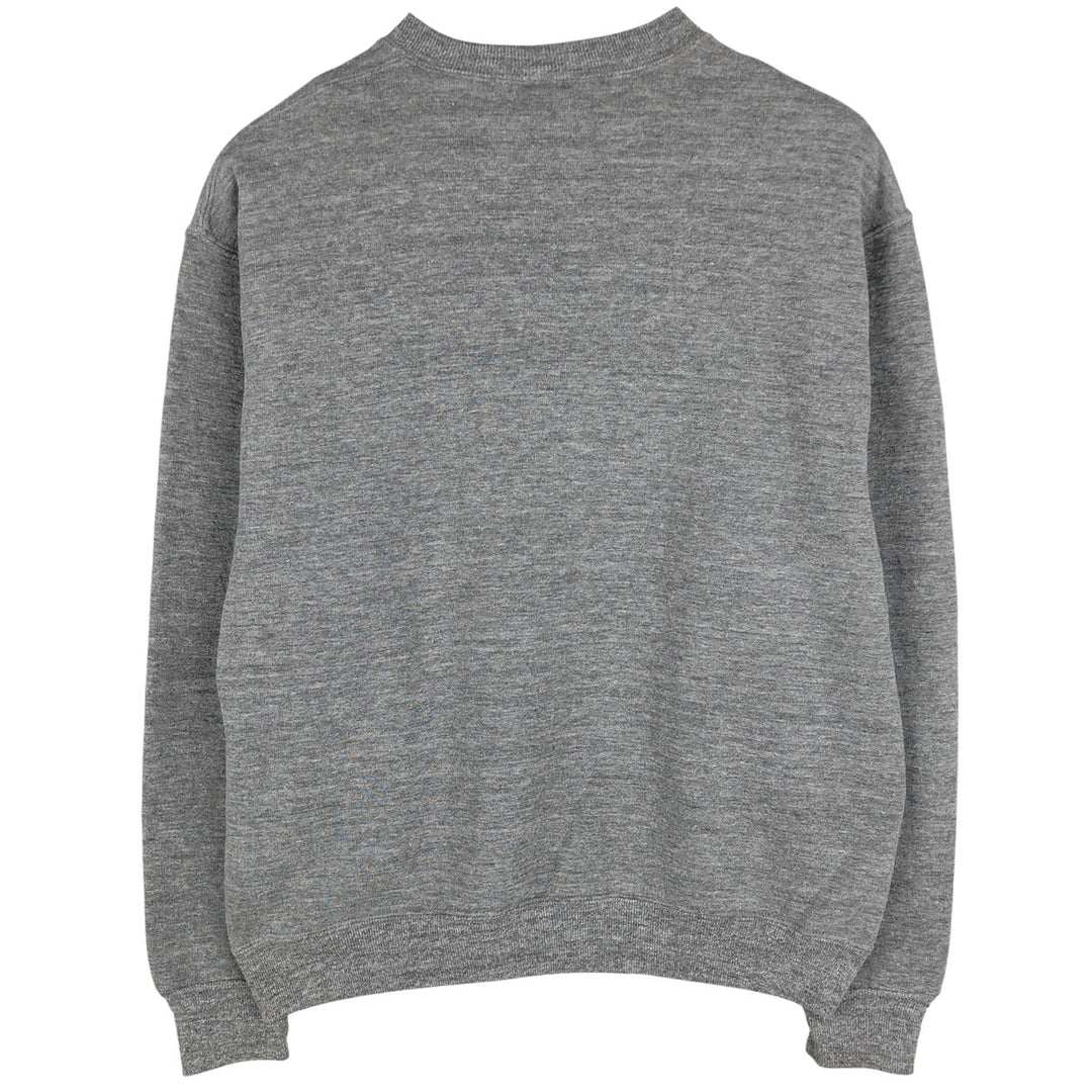 90'S Russell Advertising Sweatshirt, Made in USA, Men's Size L, Vintage polyester gray type Vintage Second Hand