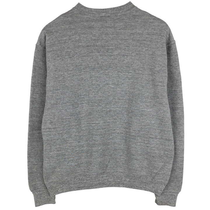 90'S Russell Advertising Sweatshirt, Made in USA, Men's Size L, Vintage polyester gray type Vintage Second Hand