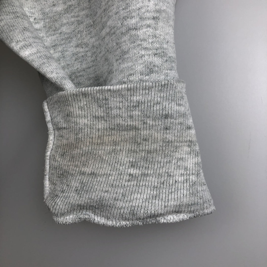 90'S Fruit of the Loom College Sweatshirt, Made in USA, Men's XL, Vintage cotton gray type Vintage Second Hand