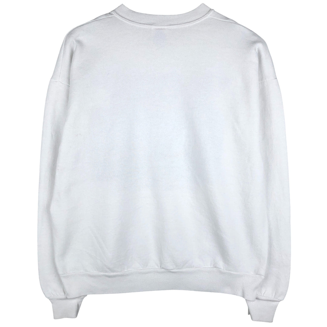 Vintage 80s-90'S Jersey Dilbert print sweatshirt, Made in USA, Men's Size L cotton white type Vintage Second Hand