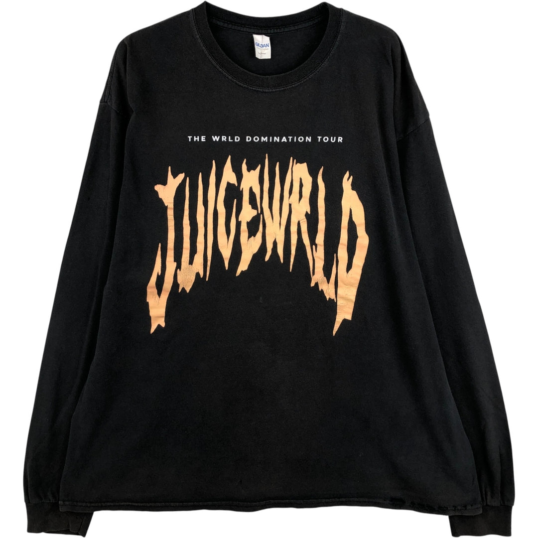 Gildan Juice Wrld Rap T-Shirt, Men's XL cotton black type Vintage Second Hand