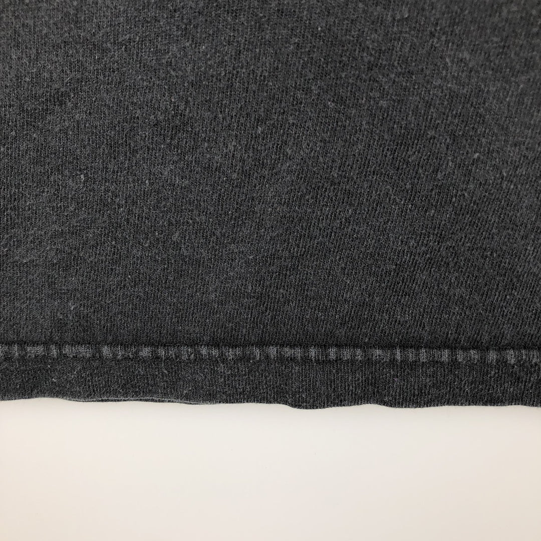 DELTA PROWEIGHT Long Sleeve T-Shirt, Men's Size L cotton black type Vintage Second Hand