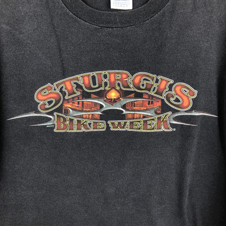 DELTA PROWEIGHT Long Sleeve T-Shirt, Men's Size L cotton black type Vintage Second Hand