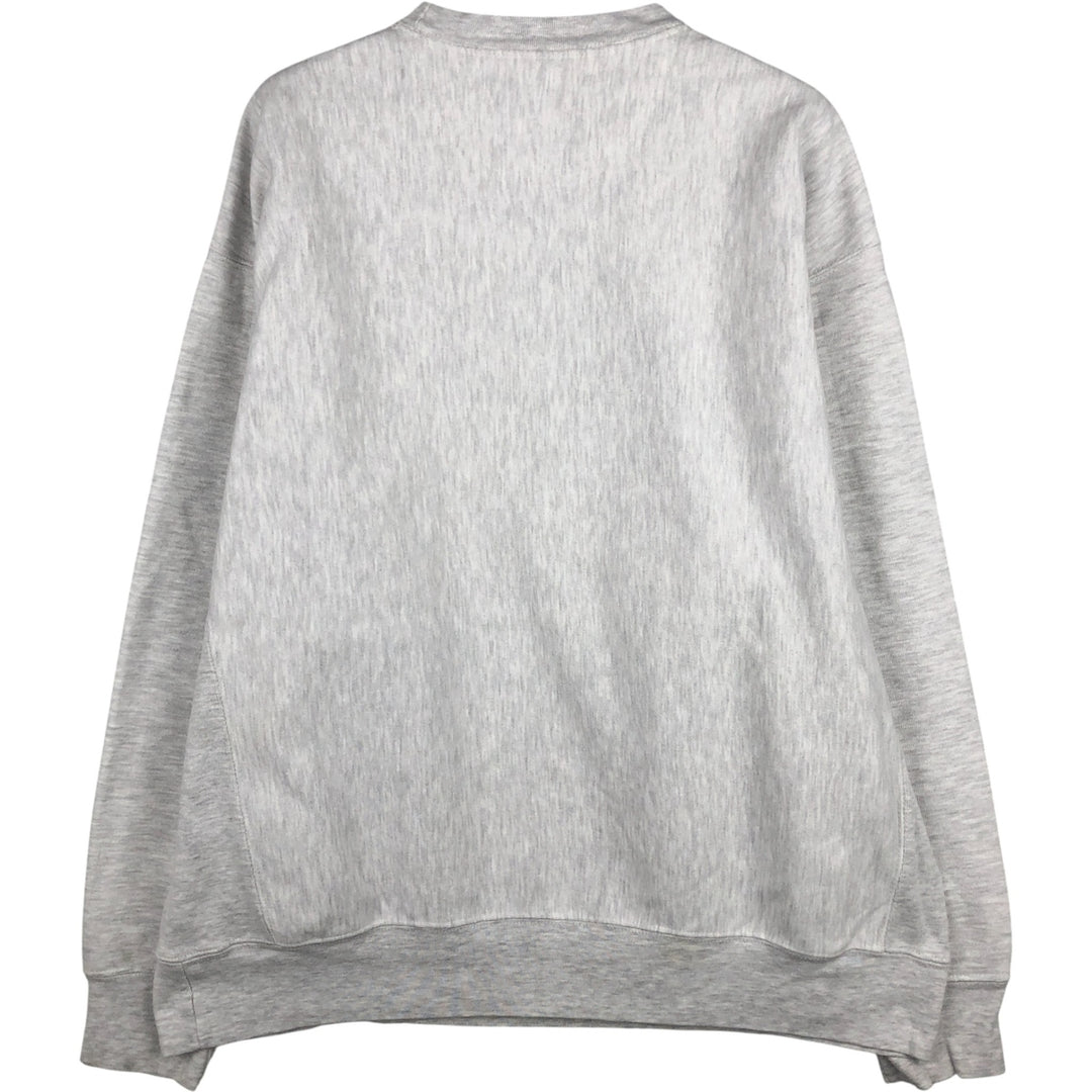 00'S Champion Original Reverse Weave College Sweatshirt Trainer Men's XL cotton gray type Vintage Second Hand