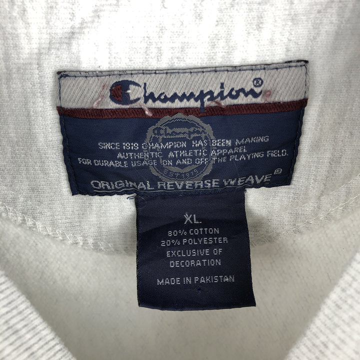 00'S Champion Original Reverse Weave College Sweatshirt Trainer Men's XL cotton gray type Vintage Second Hand