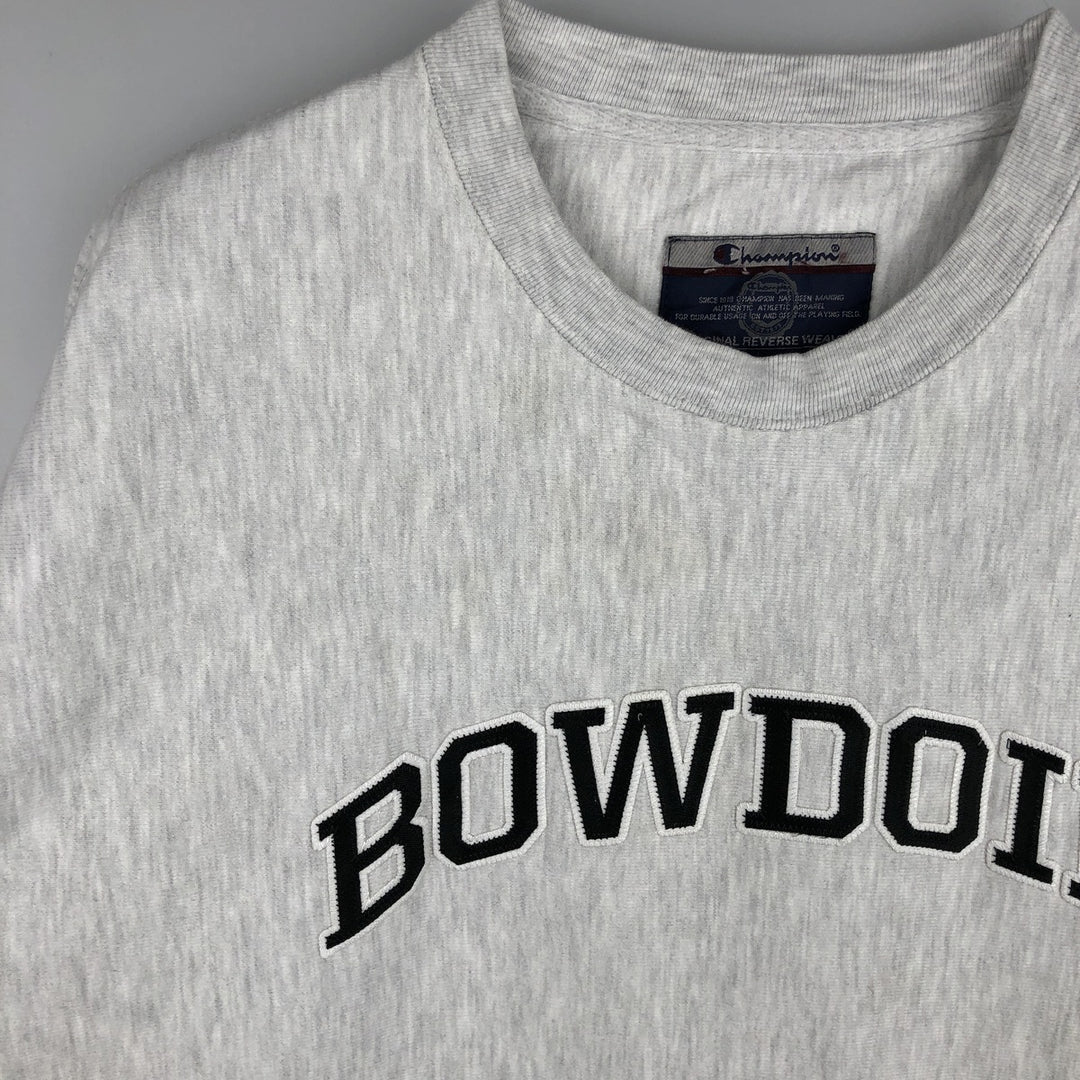 00'S Champion Original Reverse Weave College Sweatshirt Trainer Men's XL cotton gray type Vintage Second Hand