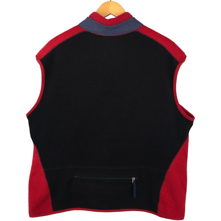 90'S Patagonia fleece vest, made in the USA, men's size XL unclear red type Vintage Second Hand
