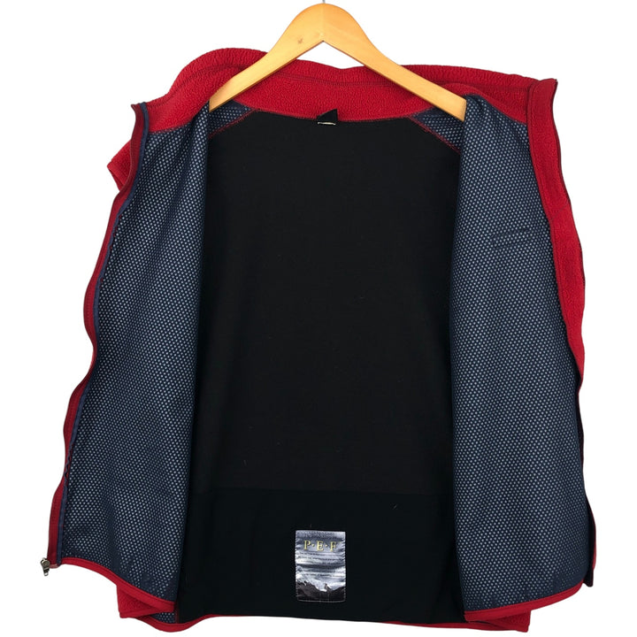 90'S Patagonia fleece vest, made in the USA, men's size XL unclear red type Vintage Second Hand