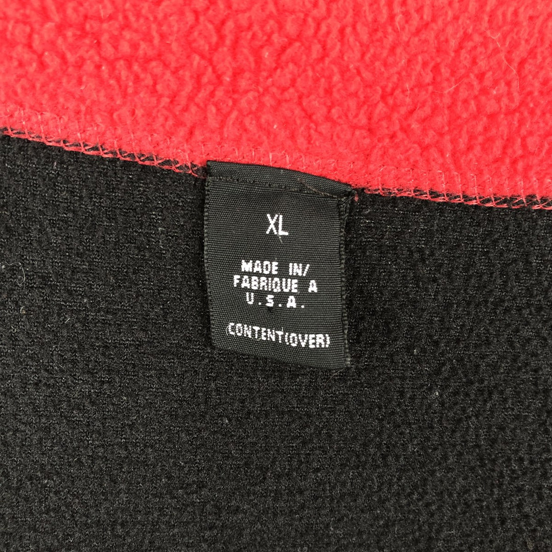 90'S Patagonia fleece vest, made in the USA, men's size XL unclear red type Vintage Second Hand