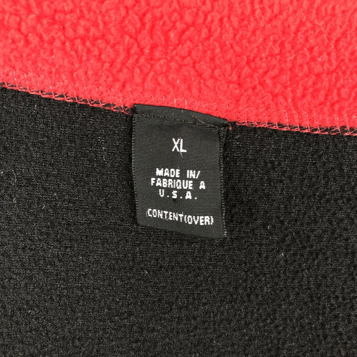 90'S Patagonia fleece vest, made in the USA, men's size XL unclear red type Vintage Second Hand
