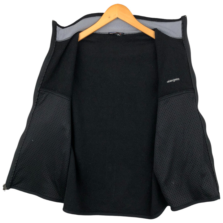 Patagonia Synchilla fleece vest, men's size S unclear black type Vintage Second Hand