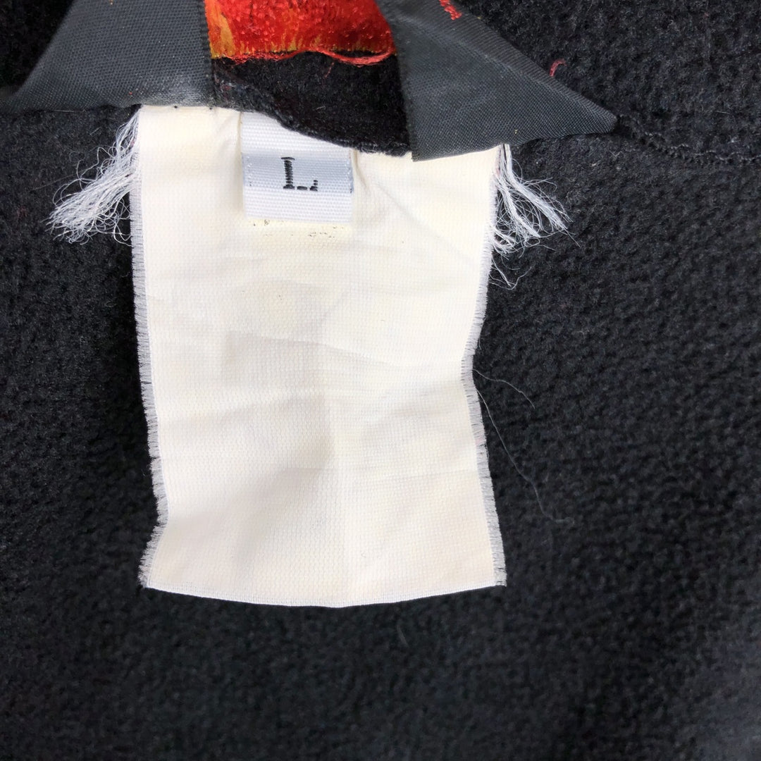 90s~ REI Fleece Vest, Men's Size L, Vintage unclear Red type red-purple Vintage Second Hand