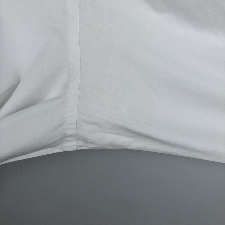 Ralph Lauren YARMOUTH long sleeve button down shirt, men's XL size cotton white type Vintage Second Hand