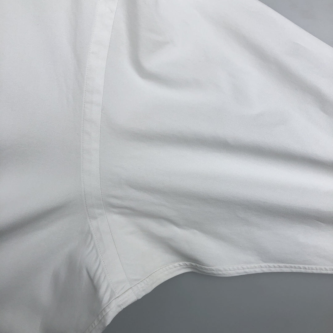 Ralph Lauren YARMOUTH long sleeve button down shirt, men's XL size cotton white type Vintage Second Hand