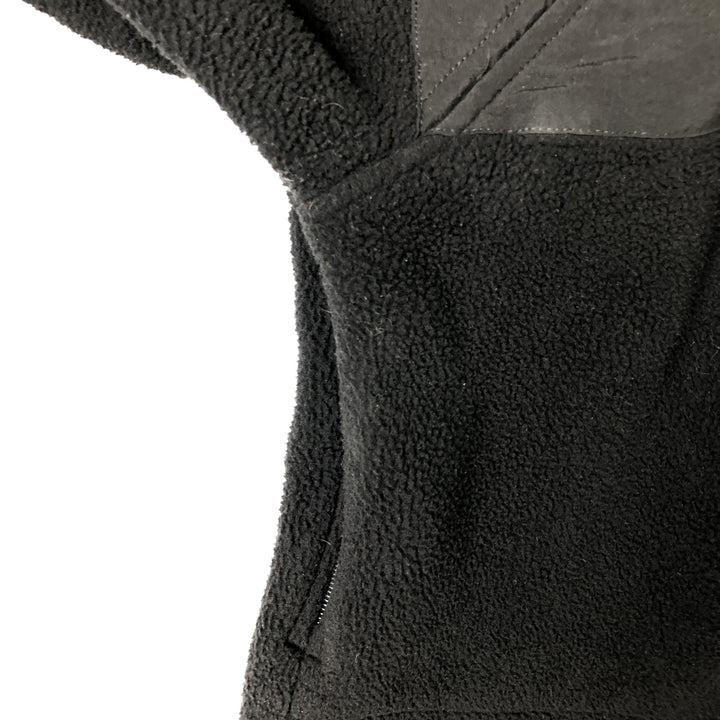 PECKHAM Military Fleece Jacket, Medium, Men's Size M polyester black type Vintage Second Hand