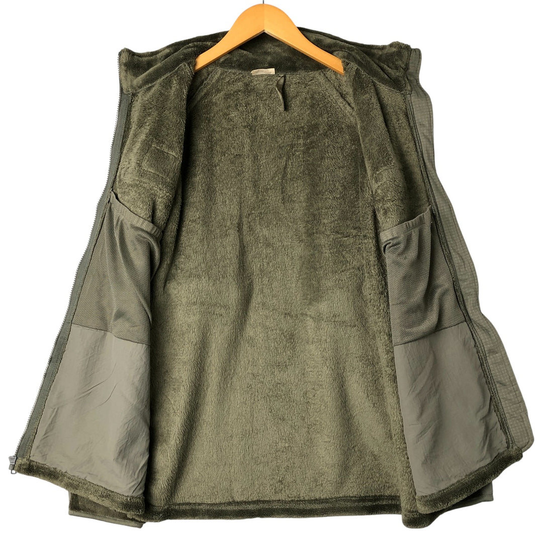 US Military Proud Apparel ECWCS Gen3 Level 3 Military Fleece Jacket, Large Regular, Men's Size L polyester Khaki type Vintage Second Hand