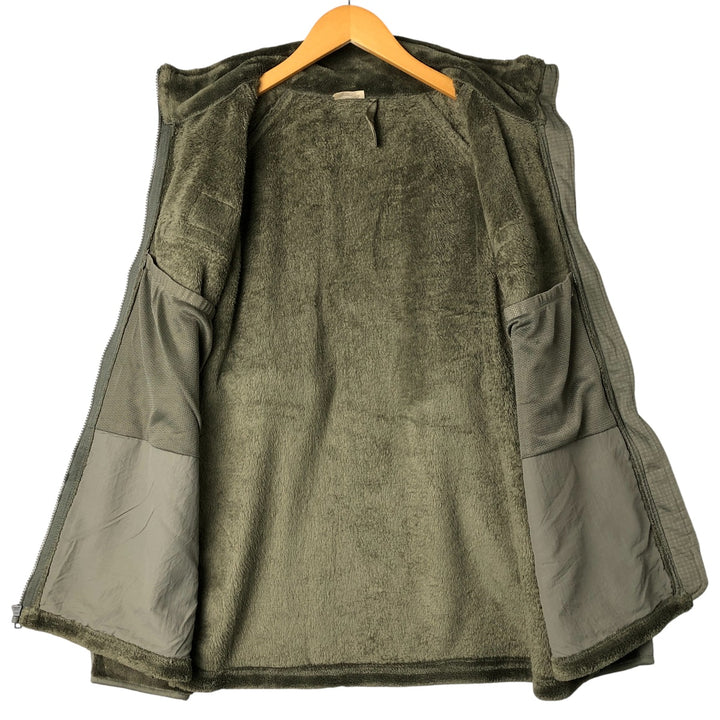 US Military Proud Apparel ECWCS Gen3 Level 3 Military Fleece Jacket, Large Regular, Men's Size L polyester Khaki type Vintage Second Hand