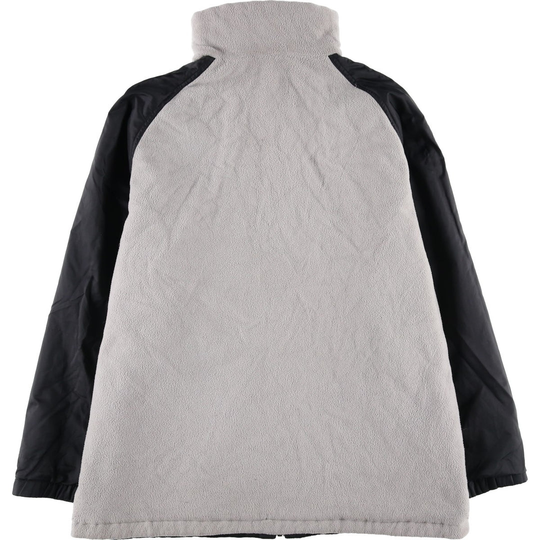 2000'S Nike reversible padded puffer jacket, men's size L Nylon black type Vintage Second Hand