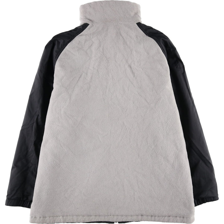 2000'S Nike reversible padded puffer jacket, men's size L Nylon black type Vintage Second Hand