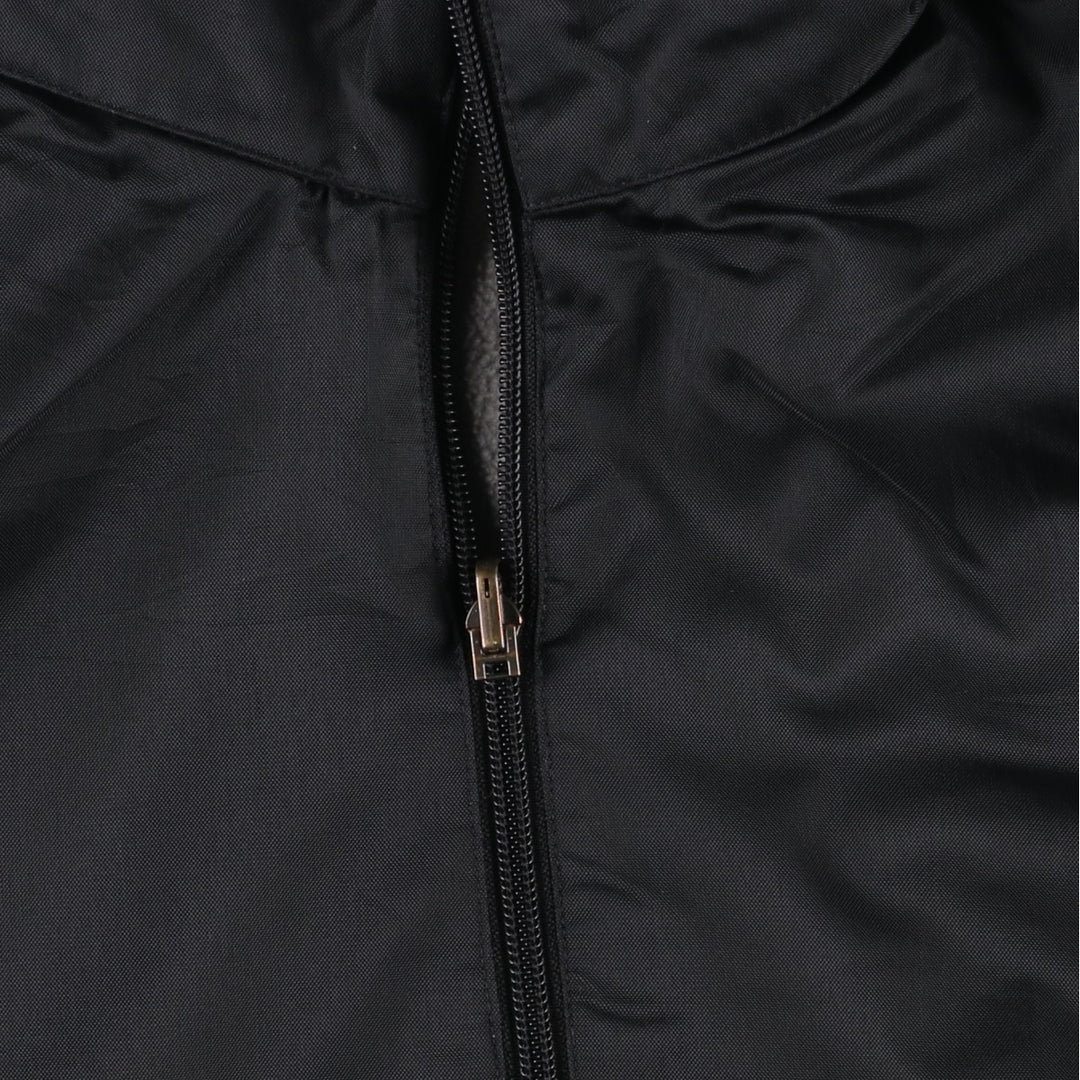 2000'S Nike reversible padded puffer jacket, men's size L Nylon black type Vintage Second Hand