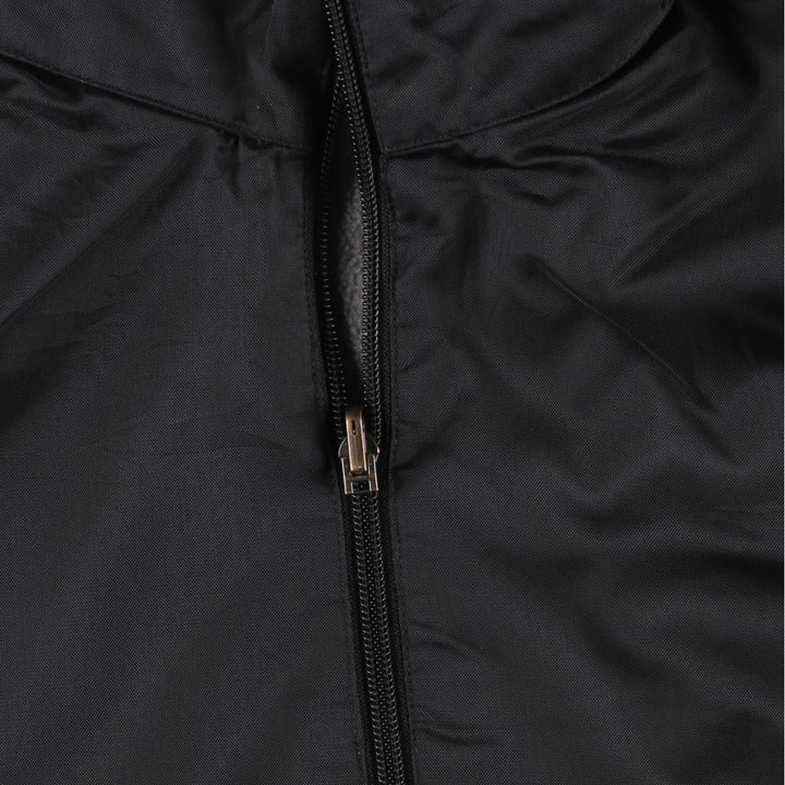 2000'S Nike reversible padded puffer jacket, men's size L Nylon black type Vintage Second Hand