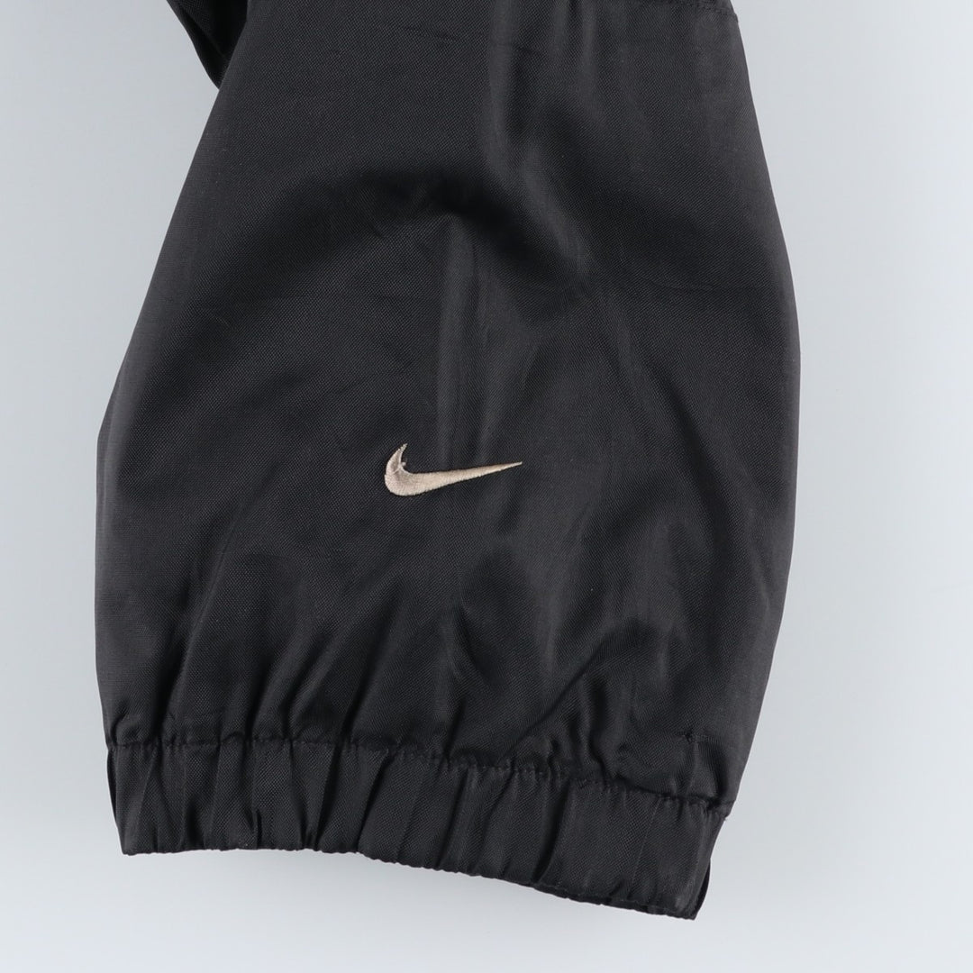2000'S Nike reversible padded puffer jacket, men's size L Nylon black type Vintage Second Hand