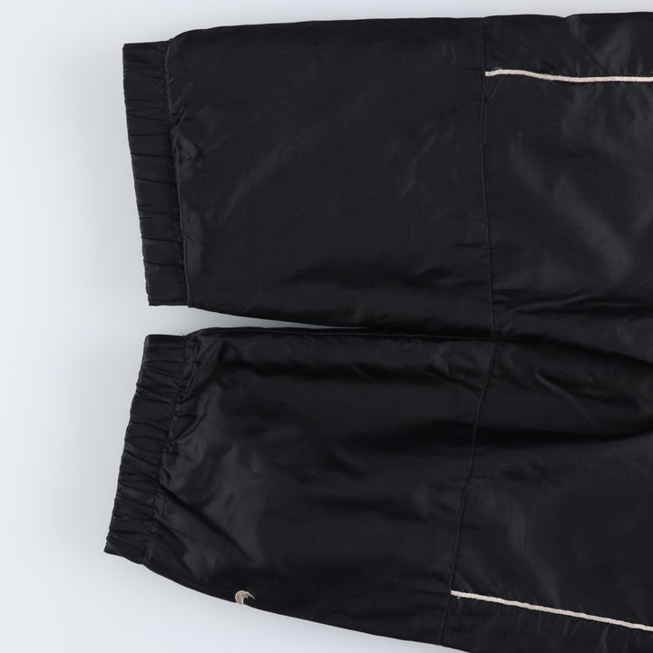 2000'S Nike reversible padded puffer jacket, men's size L Nylon black type Vintage Second Hand