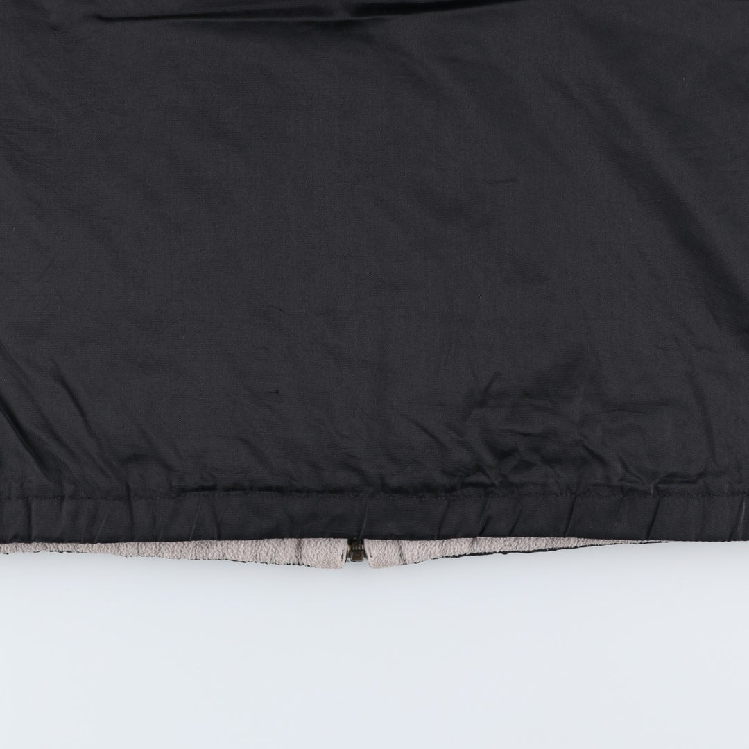 2000'S Nike reversible padded puffer jacket, men's size L Nylon black type Vintage Second Hand