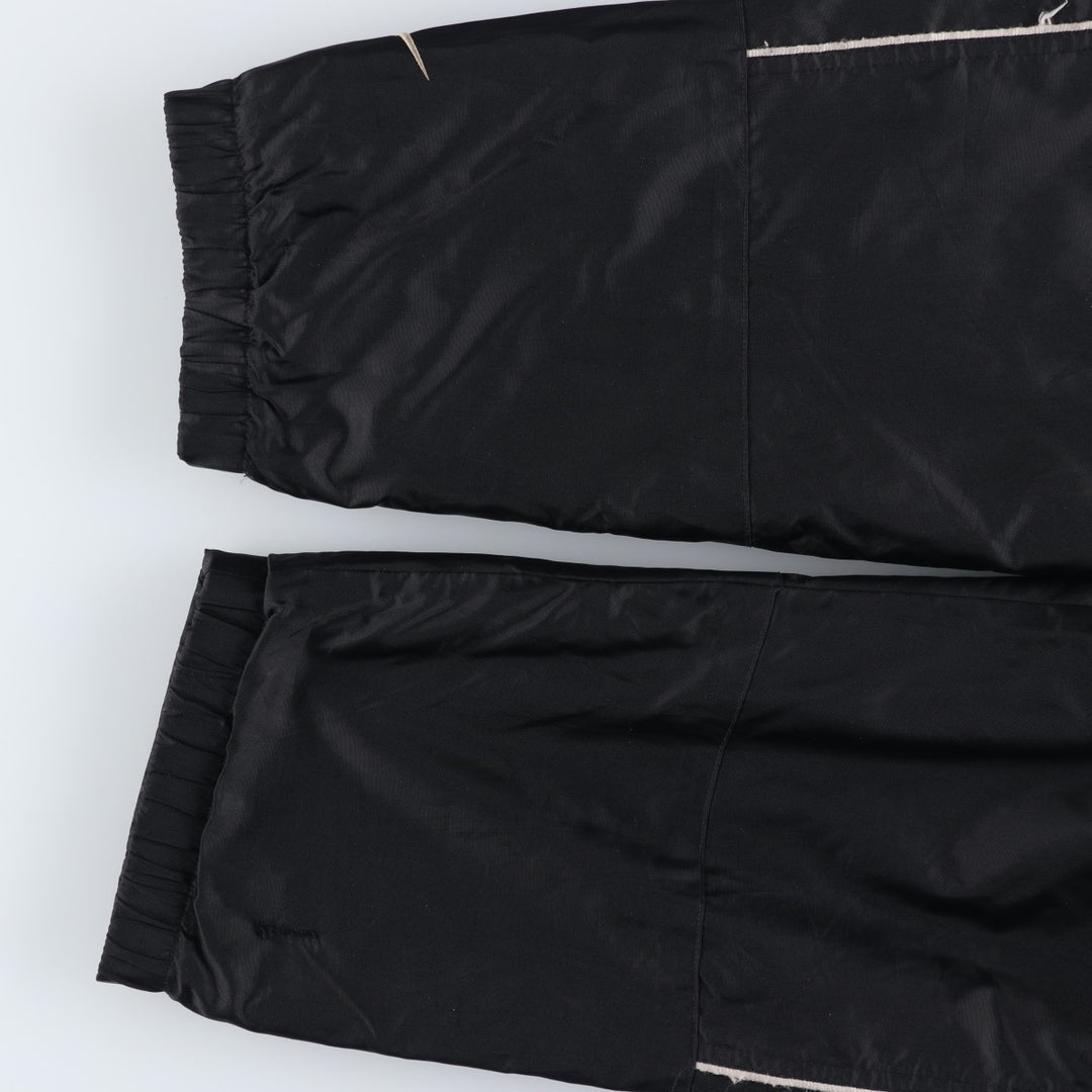 2000'S Nike reversible padded puffer jacket, men's size L Nylon black type Vintage Second Hand