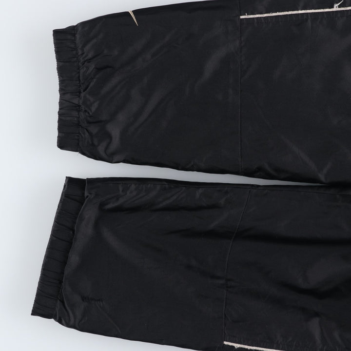 2000'S Nike reversible padded puffer jacket, men's size L Nylon black type Vintage Second Hand