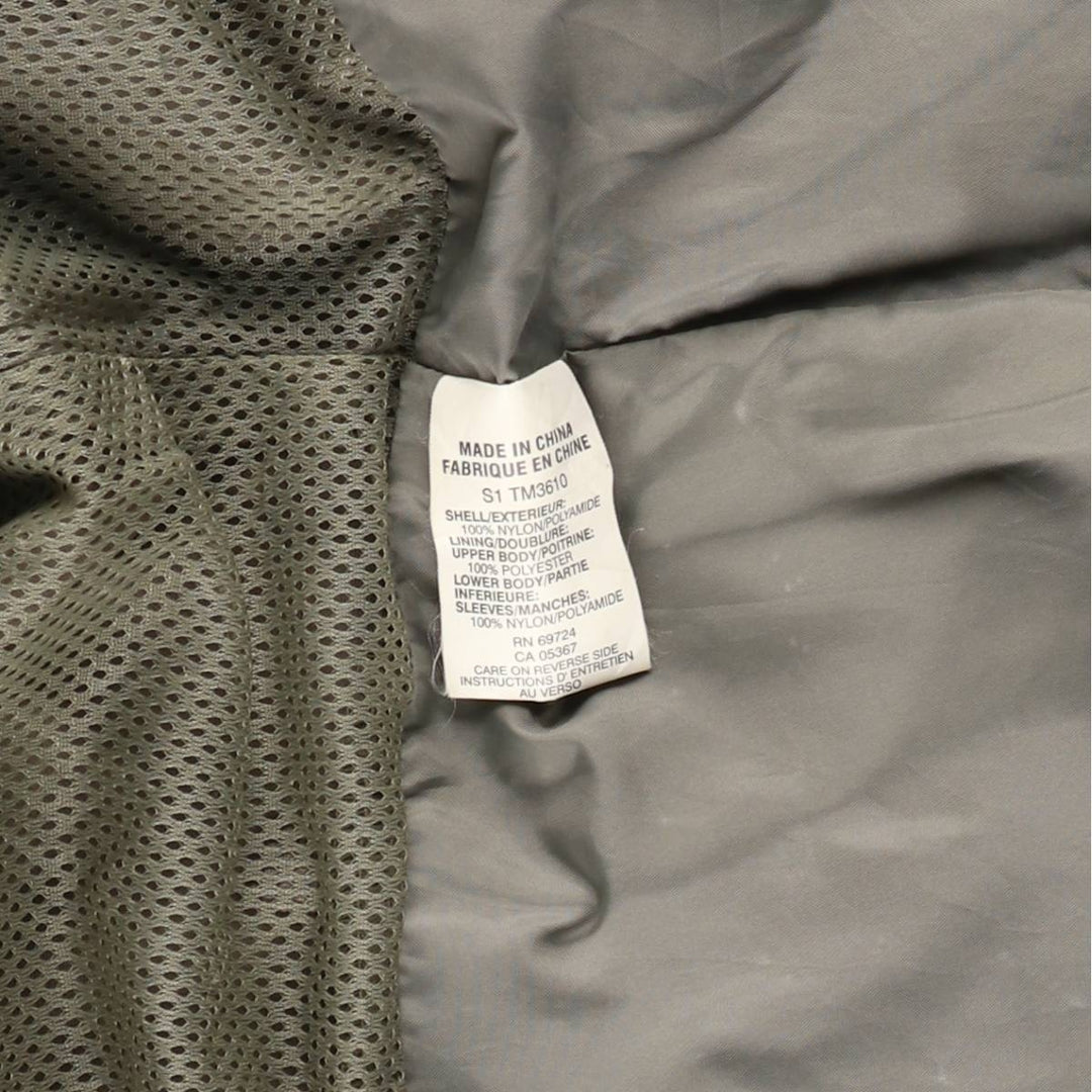 90s-00'S Columbia Padded Mountain Jacket, Shell Jacket, Puffer Jacket, Men's Size L Nylon Charcoal Vintage Second Hand