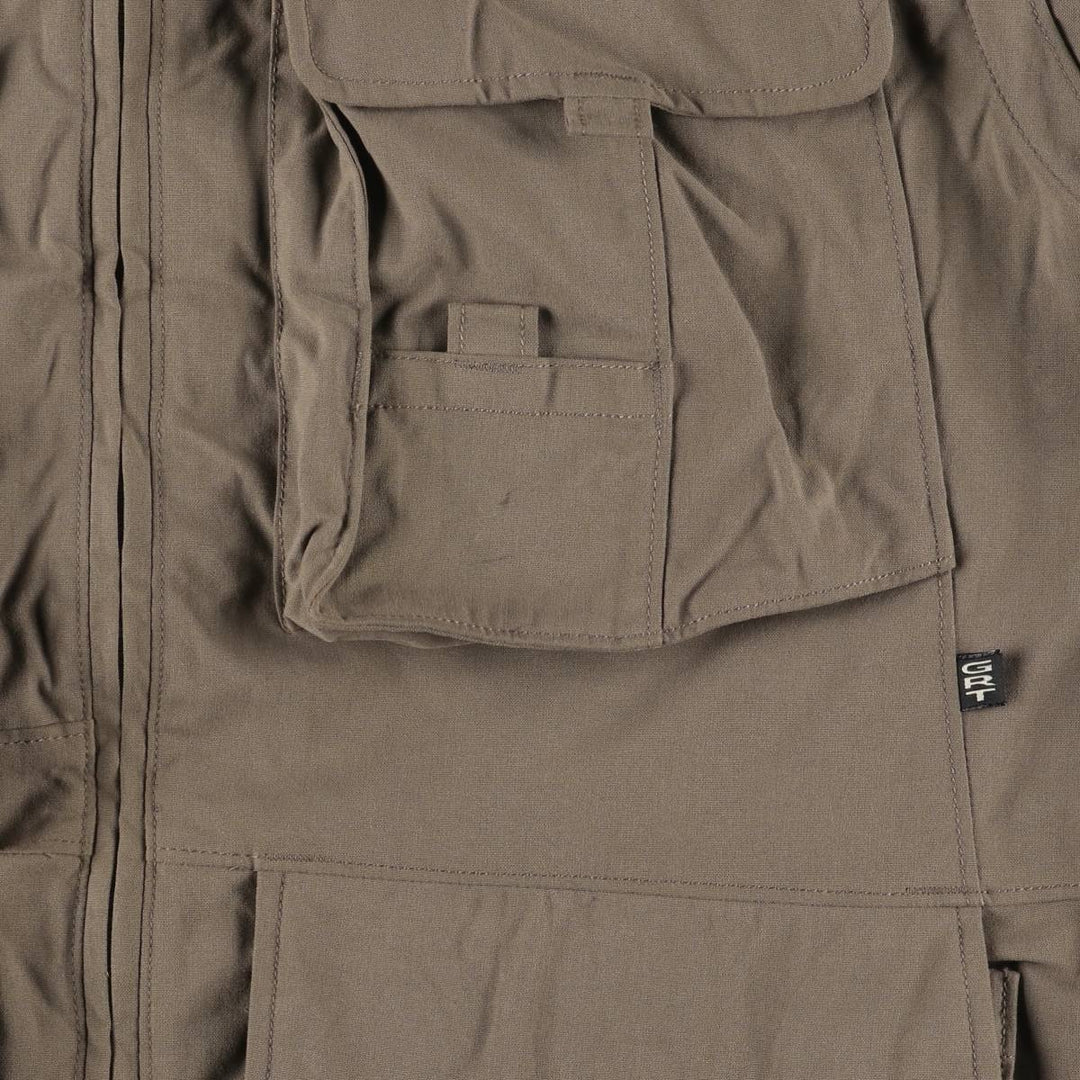 90s-00'S Columbia Padded Mountain Jacket, Shell Jacket, Puffer Jacket, Men's Size L Nylon Charcoal Vintage Second Hand