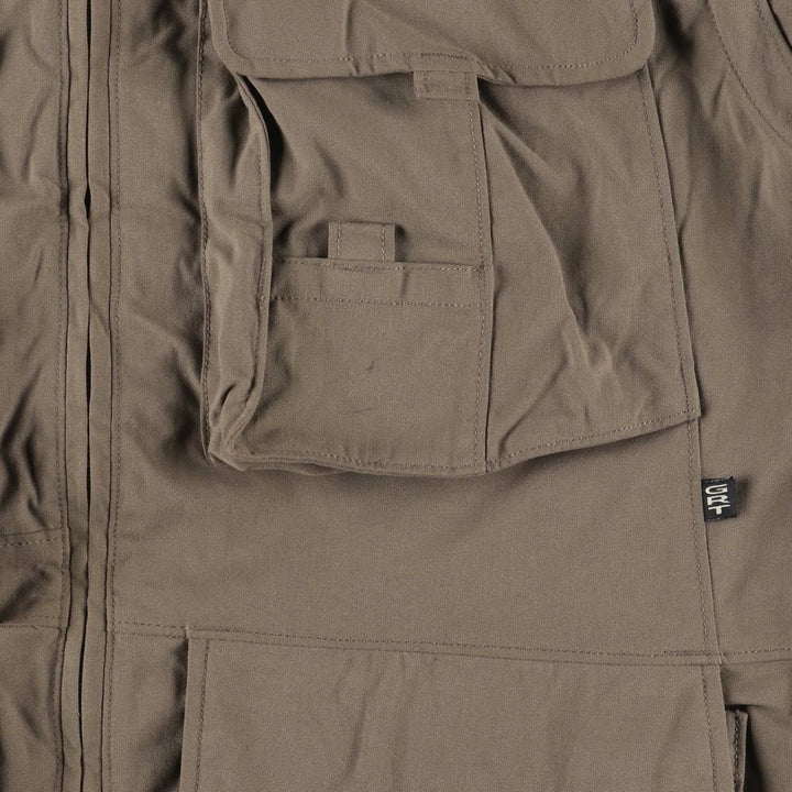 90s-00'S Columbia Padded Mountain Jacket, Shell Jacket, Puffer Jacket, Men's Size L Nylon Charcoal Vintage Second Hand